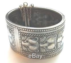 KALEVALA KORU KK Finland Beautiful Vintage Sterling Silver Bear Bracelet