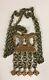 Kaleva Koru KK Horse Head and Keyhole Bronze Necklace Vintage Scandinavian