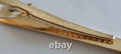 Kalevala Jewelry Vintage Tie Bar, Bronze Bear Tie Clip