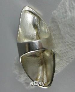 LAPPONIA Bjorn Weckstrom Mask of Gonda Sterling Silver size 6 1/2 Ring Finland