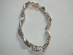 Lapponia. Sterling Silver'Hespera' Bracelet. Finland 19 cm