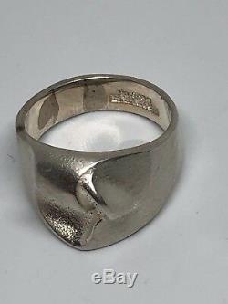 Lapponia Sterling Silver ring Bjorn Weckstrom Finland