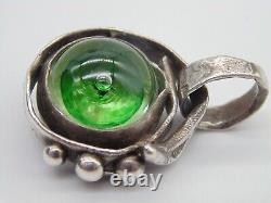 Ljungby SWEDEN Maria DRUGGE Silversmith 925 Sterling NECKLACE PENDANT & COLLAR