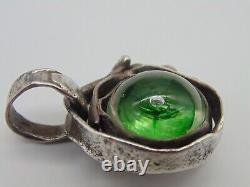 Ljungby SWEDEN Maria DRUGGE Silversmith 925 Sterling NECKLACE PENDANT & COLLAR