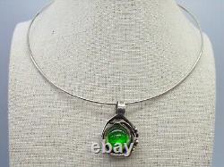 Ljungby SWEDEN Maria DRUGGE Silversmith 925 Sterling NECKLACE PENDANT & COLLAR