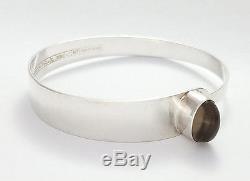 MID Century Erik Granit Finland 1966 Sterling Silver Modernist Bracelet
