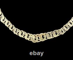 Matching Antique Pre-1920 Norwegian 830S Silver 17 Necklace Choker + Bracelet