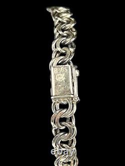 Matching Antique Pre-1920 Norwegian 830S Silver 17 Necklace Choker + Bracelet