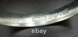 Mid-Century Karl-Erik Palmberg for Alton Sterling Silver & Rock Crystal Bracelet
