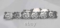 Nils M. Elvik bracelet vtg 830 s Norway Norwegian viking design silver jewelry