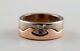 Nina Koppel for Georg Jensen. 18K. White Gold and Gold'Fusion' Two-Piece Ring