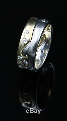 Nina Koppel for Georg Jensen'Fusion' Ring Diamond n 18ct Gold