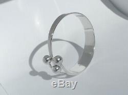 Norway Vintage Modernist Anna Greta Eker 925 Sterling Silver Jester Bracelet