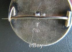Norwegian SØLJE David Andersen 830s Vintage Brooch Pin Solje exquisite filigree