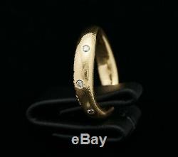 Ole Lynggaard Love Ring 18K Gold nr 4 with 0.06 ct Diamonds A964