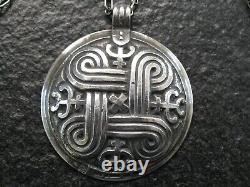 Pendant Silver 813 Finland Viking Design From 1938