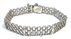 Pentti Sarpaneva Finland Vtg Sterling Silver Bracelet w Original Box Signed