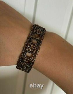 Pentti Sarpaneva vintage bracelet Finland design Finnish bronze jewelry
