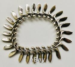 RARE Georg Jensen Denmark Sterling Silver Bracelet #115, Bent Gabrielsen Design
