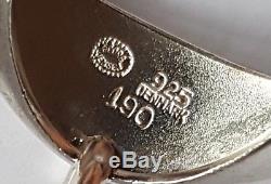 Rare Danish 60's Georg Jensen Silver 925 Bracelet #190 By Henning Koppel