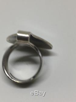 Rare David Andersen Sterling Silver ring Norway Norwegian
