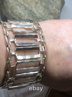 Rare Tone Vigeland Norway Designs Bracelet Sterling Silver Norwegian