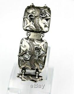 Rare Vintage Silver Bracelet by Niels Anker Leth Jensen. Denmark