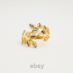 Ring in 21K Gold size 5 Vintage Solid Gold Fine Jewelry Scandinavian Jewel
