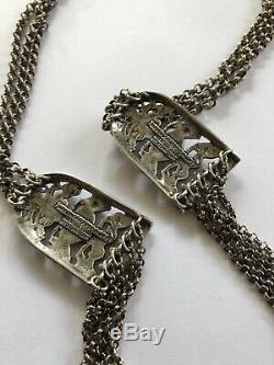 Saga Viking David Andersen Sterling Silver Necklace Norway Norwegian