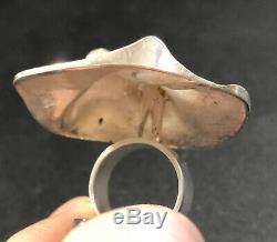 Space Series 1970 BJORN WECKSTROM Lapponia STERLING Silver RING FINLAND