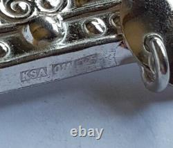 Swedish 2014 Karesuando Silver 925 Bunad Solje Belt 14 Charms