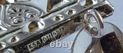 Swedish 2014 Karesuando Silver 925 Bunad Solje Belt 14 Charms