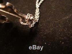 Swedish Pendant And Chain Sterling Silver 925s Sweden