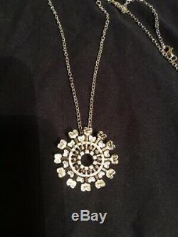 Tapio Wirkkala Design Jewel'Sun' Silver and topazes With Chain Finland
