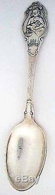 Th Marthinsen 830S LITTLE RED RIDING HOOD Spoon Norway Silver ThorvaldDetail