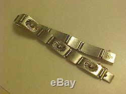 Understated Vintage GEORG JENSEN 56B Denmark Sterling Silver Link Bracelet