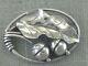 VTG Georg Jensen USA Sterling Silver Acorn Oak Leaf Pin Brooch 105 Handwrought