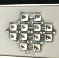 VTG. STERLING SILVER 925S Marianne Berg, UNI David-Andersen BROOCH. NORWAY. Modern