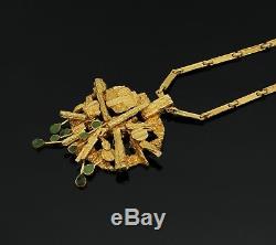 Very Rare Lapponia 18K Gold Necklace by Björn Weckström Finland A566