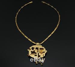 Very Rare Lapponia 18K Gold Necklace by Björn Weckström Finland A566