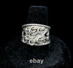 Vintage Bronsil AB Silver 925 Ring Vintage Jewellery Sweden, Köping