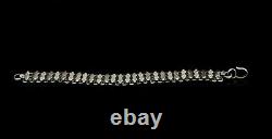 Vintage Danish Silver Bracelet Scandinavian Jewelry Length 7 Marked RA
