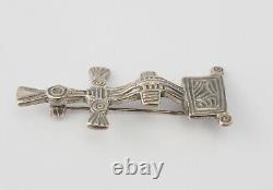 Vintage David Andersen Saga series Viking gods replica 500 AD pin brooch Norway