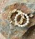 Vintage Designer FJG 14KT Yellow Gold & Pearl Wreath Brooch Pin, 6.7g, 1 3/8