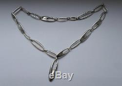 Vintage GEORG JENSEN Silver 925s Zephyr Necklace # 500 By Regitze Overgaard
