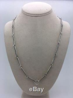 Vintage GEORG JENSEN Sterling silver necklace RARE