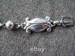 Vintage Georg Jensen #15 Moonlight Blossom Sterling Silver Necklace 17 Long
