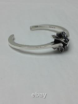 Vintage Georg Jensen Denmark Sterling Silver 925 Cuff Bracelet #a112 A