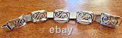 Vintage Georg Jensen Inc. USA #143 Sterling Silver Bracelet Alphonse LaPaglia