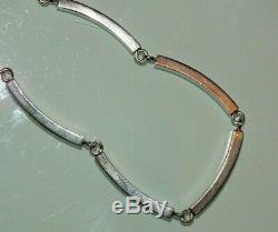 Vintage Hermann Siersbol Danish Sterling Silver Necklace